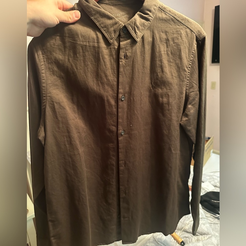 All saints button down shirt
